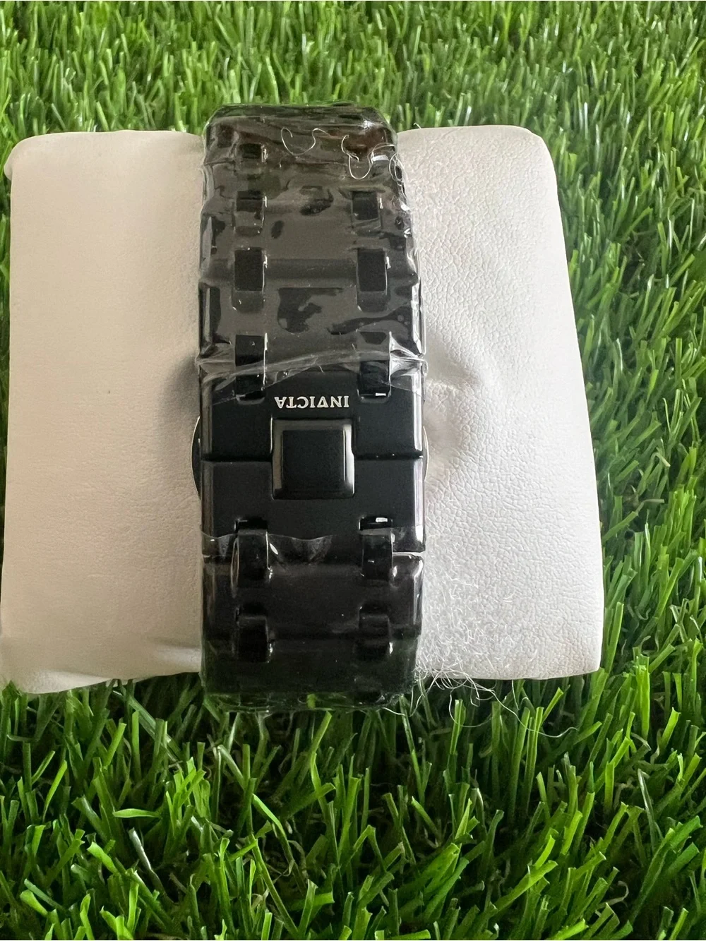 Invicta Black Men's Skeleton-Style Sport Watch